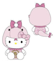 Weactive Hello Kitty Happy 2025 Year of the Snake 7" Plushies Pink Kawaii Gifts 840805160659