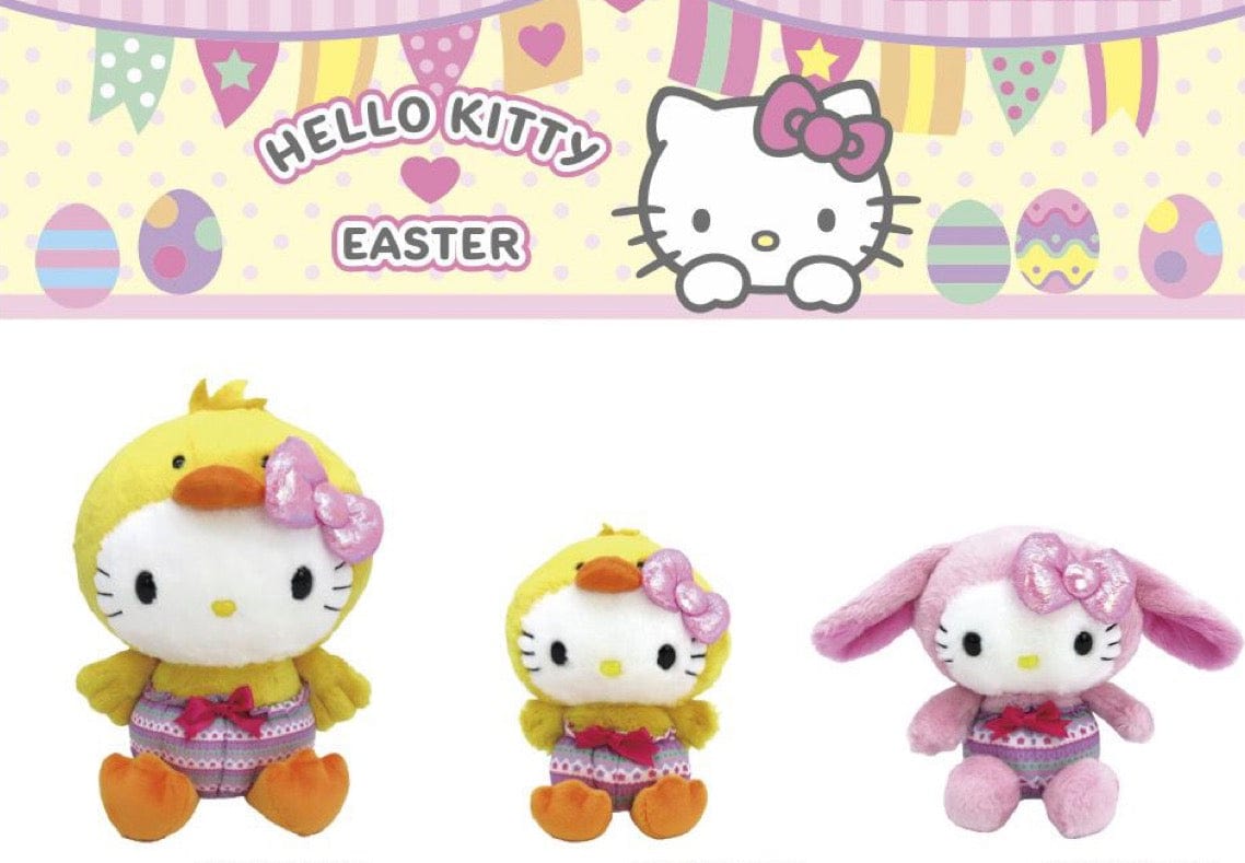 Weactive Hello Kitty Heart Easter Plushies Collection: Chick & Bunny Kawaii Gifts