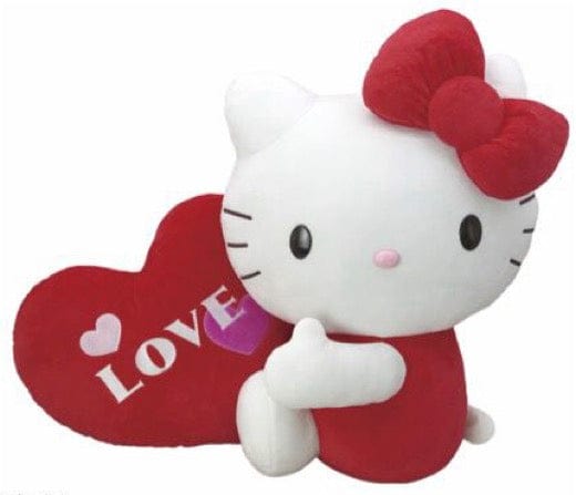 Weactive Hello Kitty Luv Heart Plushies Kawaii Gifts