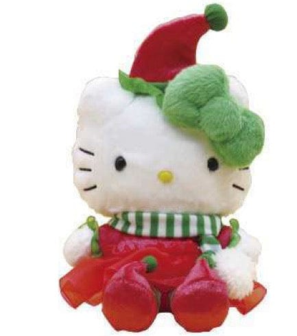 Weactive Hello Kitty Merry Christmas Plushies Red Elf Kawaii Gifts 84080515982