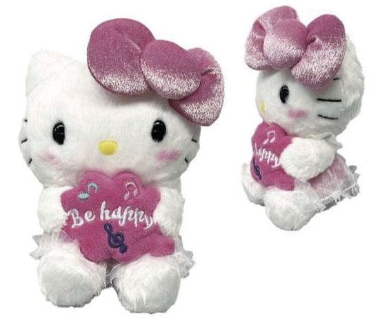 Weactive Hello Kitty Special Message 7" Plushies Be Happy Kawaii Gifts 840805147636