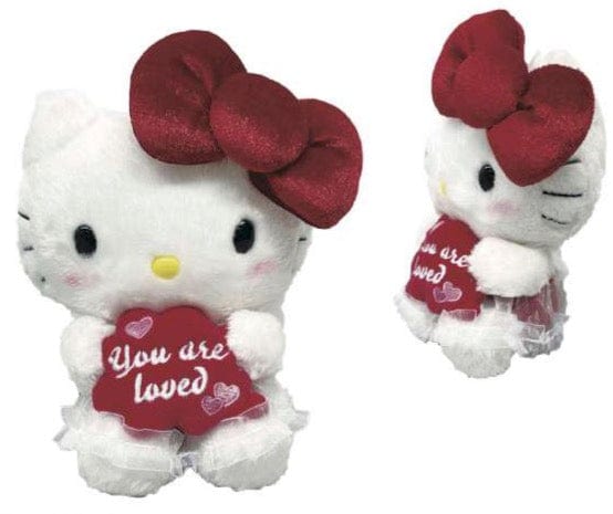Weactive Hello Kitty Special Message 7" Plushies You Are Loved Kawaii Gifts 840805147650