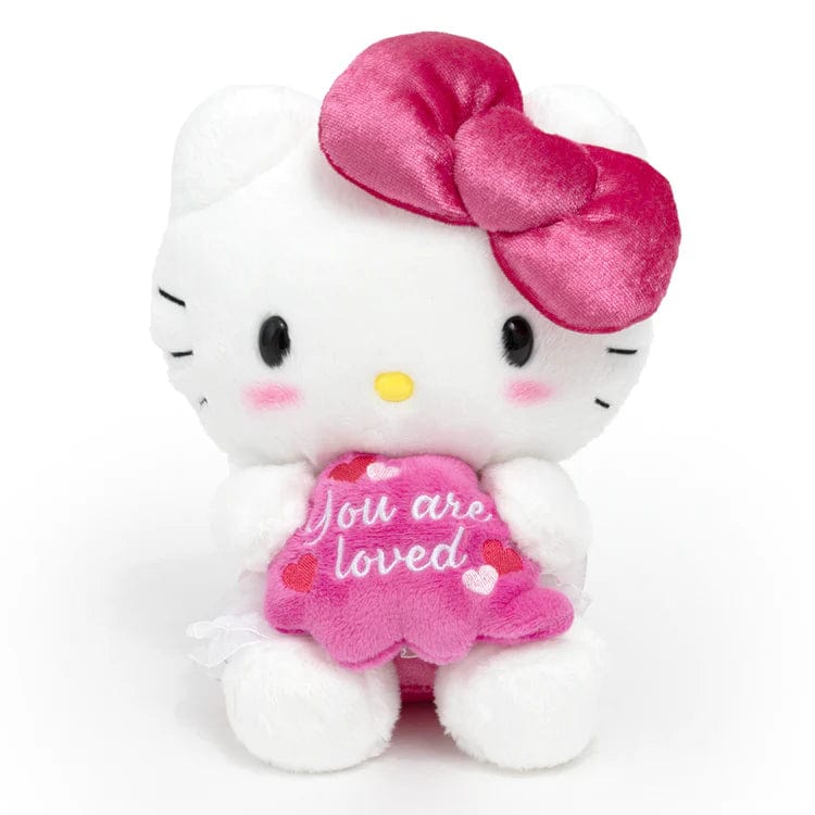 Weactive Hello Kitty Special Message 7" Plushies You Are Loved Kawaii Gifts 840805156621