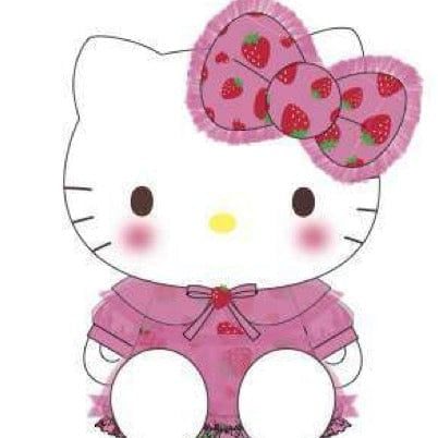 Weactive Hello Kitty Strawberry Dress Plushies Kawaii Gifts