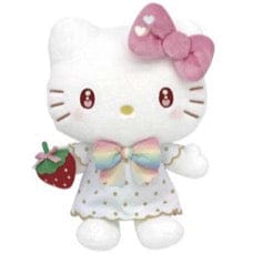 Weactive Hello Kitty Strawberry Rainbow Plushies 11" Large Kawaii Gifts 840805168674