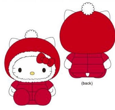 Weactive Hooded Puffer Jacket Hello Kitty Plushies Kawaii Gifts