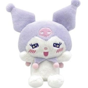 Weactive Kuromi Expression Happy Plushies 9" Medium Kawaii Gifts 840805158625