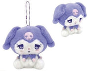 Weactive Kuromi Expression Sad Plushies 4 1/4" Small Kawaii Gifts 840805158663