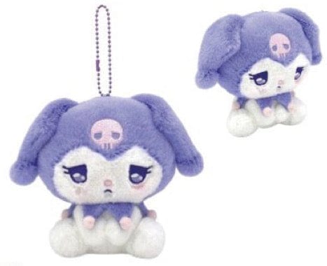 Weactive Kuromi Expression Sad Plushies 4 1/4" Small Kawaii Gifts 840805158663