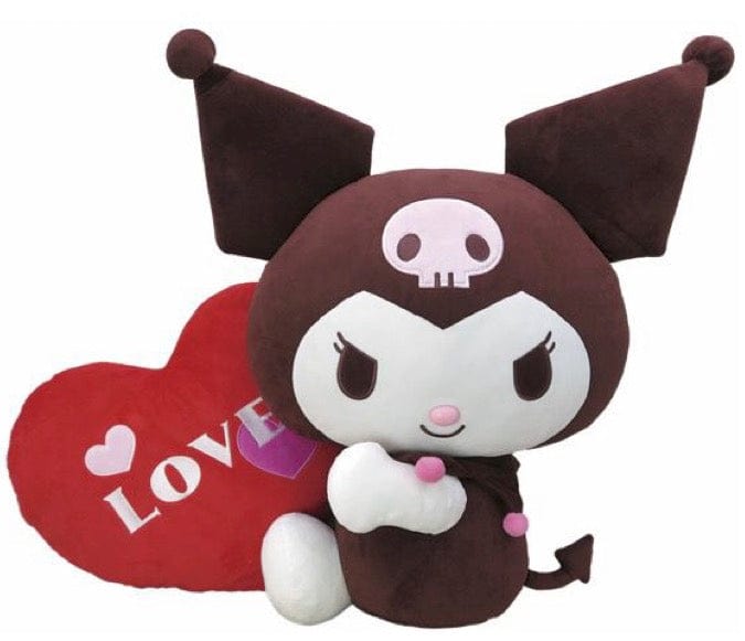 Weactive Kuromi Luv Heart Plushies Large 22" Kawaii Gifts 840805152166