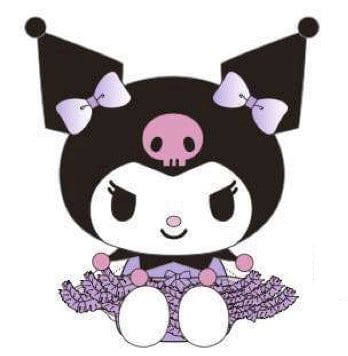 Weactive Kuromi Purple Ruffle Spring Dress Plushies Kawaii Gifts