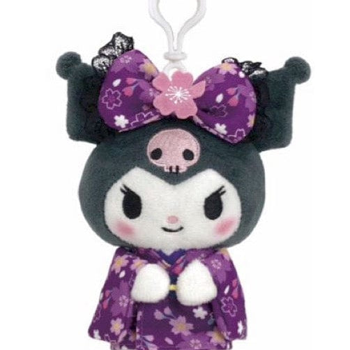 Weactive Kuromi Sakura Kimono Plushies 5" Small Kawaii Gifts 840805152609