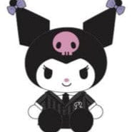 Weactive Kuromi School Uniform Plushies 12" Large Kawaii Gifts 840805165753