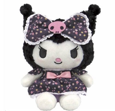 Weactive My Melody & Kuromi 9" Flower Dress Plushies Kuromi Kawaii Gifts 840805148350