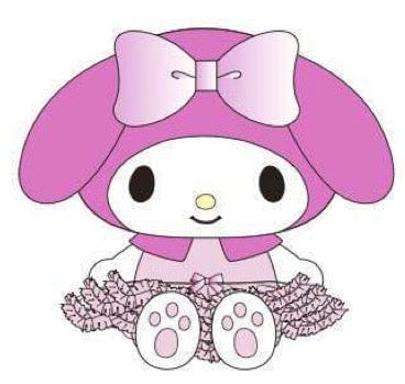 Weactive My Melody Pink Ruffle Spring Dress Plushies Kawaii Gifts