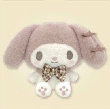 Weactive My Melody Soft Mocha Checker Bow Plushies Kawaii Gifts