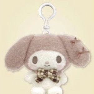 Weactive My Melody Soft Mocha Checker Bow Plushies Small 5" Kawaii Gifts 840805157642