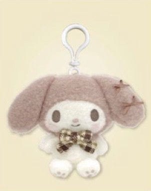 Weactive My Melody Soft Mocha Checker Bow Plushies Small 5" Kawaii Gifts 840805157642