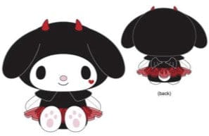 Weactive My Melody Sweet Devil Plushies 8" Medium Kawaii Gifts 840805168419