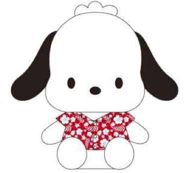 Weactive Pochacco Summer Dress Plushies 10" Large Kawaii Gifts 840805162943