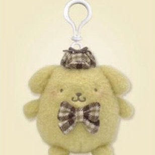 Weactive Pompompurin Soft Mocha Checker Bow Plushies Small 5" Kawaii Gifts 840805157666