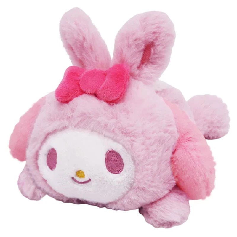 Weactive Sanrio Fluffy Bunny 5" Plush: Cinnamoroll, Pompompurin, Kuromi, My Melody, Pochacco, Hello Kitty My Melody Kawaii Gifts 840805150322