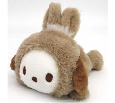 Weactive Sanrio Fluffy Bunny 5" Plush: Cinnamoroll, Pompompurin, Kuromi, My Melody, Pochacco, Hello Kitty Pochacco Kawaii Gifts 840805150360