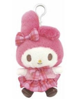 Weactive Sanrio My Melody School Uniform Plushies Small 4" with Clip Kawaii Gifts 840805155242