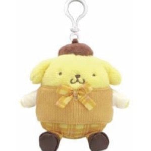 Weactive Sanrio Pompompurin School Uniform Plushies Small 4" with Clip Kawaii Gifts 840805155266