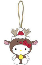 Weactive Sanrio Reindeer 5" Plushie Mascot Ornaments: Hello Kitty, Cinnamoroll, Pochacco, Chococat Hello Kitty Kawaii Gifts 840805158847