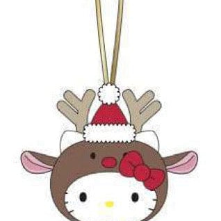 Weactive Sanrio Reindeer 5" Plushie Mascot Ornaments: Hello Kitty, Cinnamoroll, Pochacco, Chococat Hello Kitty Kawaii Gifts 840805158847