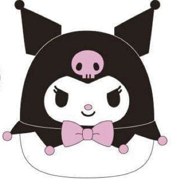 Weactive Sanrio Round Mascot 4" Plushie Collection Kuromi Kawaii Gifts 840805162417