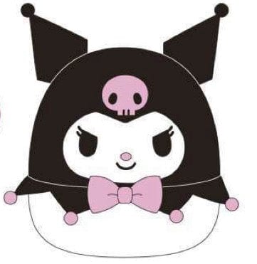 Weactive Sanrio Round Mascot 4" Plushie Collection Kuromi Kawaii Gifts 840805162417