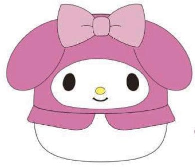 Weactive Sanrio Round Mascot 4" Plushie Collection My Melody Kawaii Gifts 840805162400