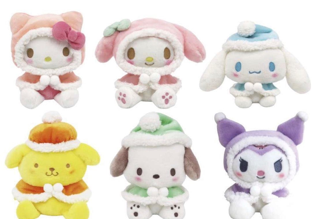 Weactive Sanrio Velvet Cape Plushies Collection Kawaii Gifts