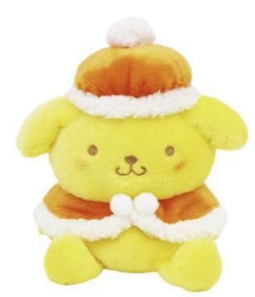 Weactive Sanrio Velvet Cape Plushies Collection Pompompurin Kawaii Gifts 840805160574