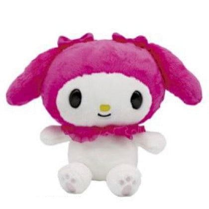 Weactive Soft Touch My Melody Plushies in Velvet & Schiffon Collar 7.5" Medium Kawaii Gifts 840805155860