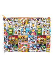 Weactive tokidoki x Gudetama Kawaii Comics Flat Pouches Kawaii Gifts