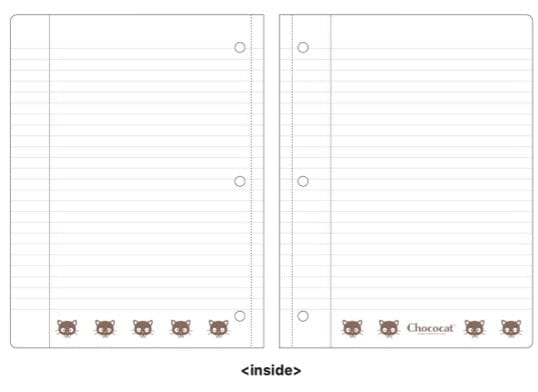 Weactive Chococat Dot, Hello Kitty London & Kuromi Japan Spiral College Notebooks Kawaii Gifts