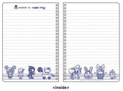 Weactive tokidoki x Hello Kitty Midnight Metropolis Spiral Notebook Kawaii Gifts 840805148251