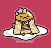 Weactive Sanrio Kimono Acrylic Mascot Magnets: Cinnamoroll, Kuromi, Gudetama, Hello Kitty, My Melody Gudetama Kawaii Gifts 840805157741