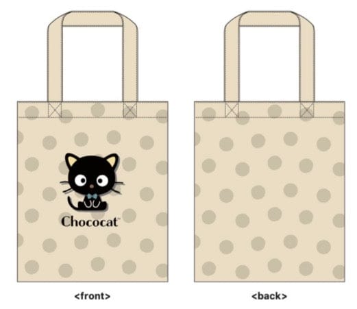 Weactive Chococat Dot Tote Bag Kawaii Gifts 840805148855