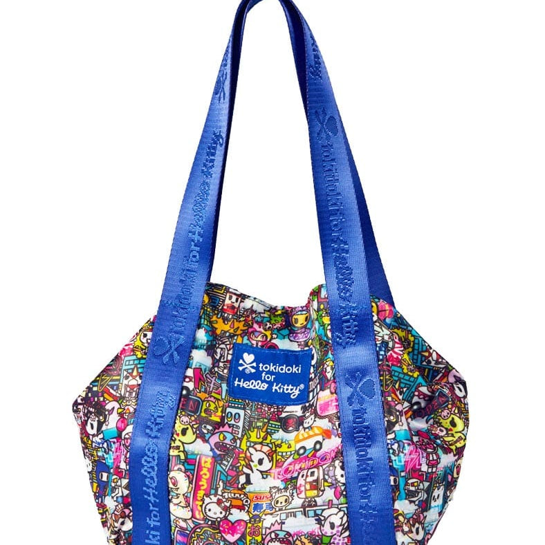 Weactive tokidoki x Hello Kitty Midnight Metropolis 2-Way Shoulder Tote Bag Kawaii Gifts 840805148145