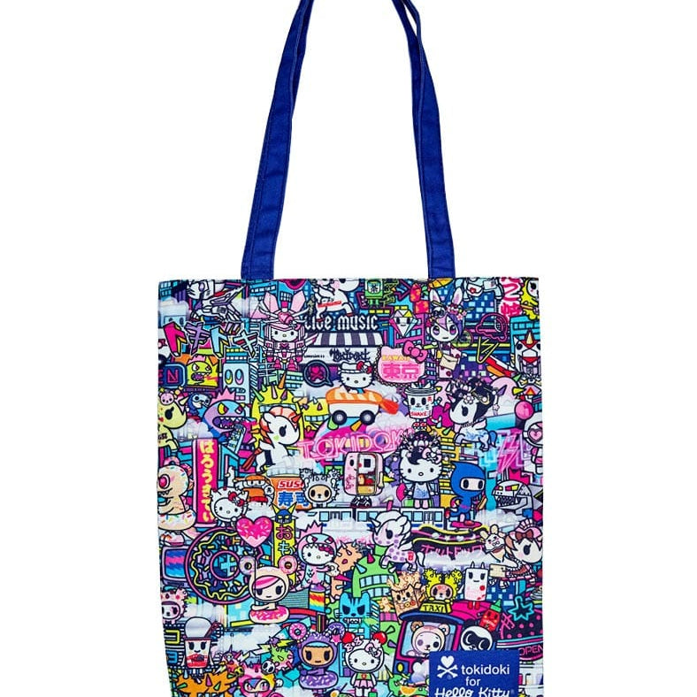Weactive tokidoki x Hello Kitty Midnight Metropolis Tote Bag Kawaii Gifts 840805148275