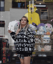 ACDC Rag ACDC Rag Big Hoodie Katakana Hiragana Kawaii Gifts 2000000044507