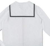ACDC Rag ACDC RAG Punk Sailor White Long Hoodie Kawaii Gifts 2000000060606
