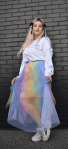 ACDC Rag ACDC Rag Rainbow Flowing Tulle Skirt Kawaii Gifts 2000000045702