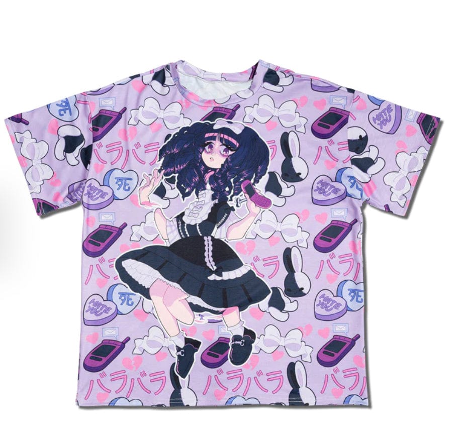 ACDC Rag ACDC Rag "Roses Roses" T-Shirt Kawaii Gifts 2000000062747
