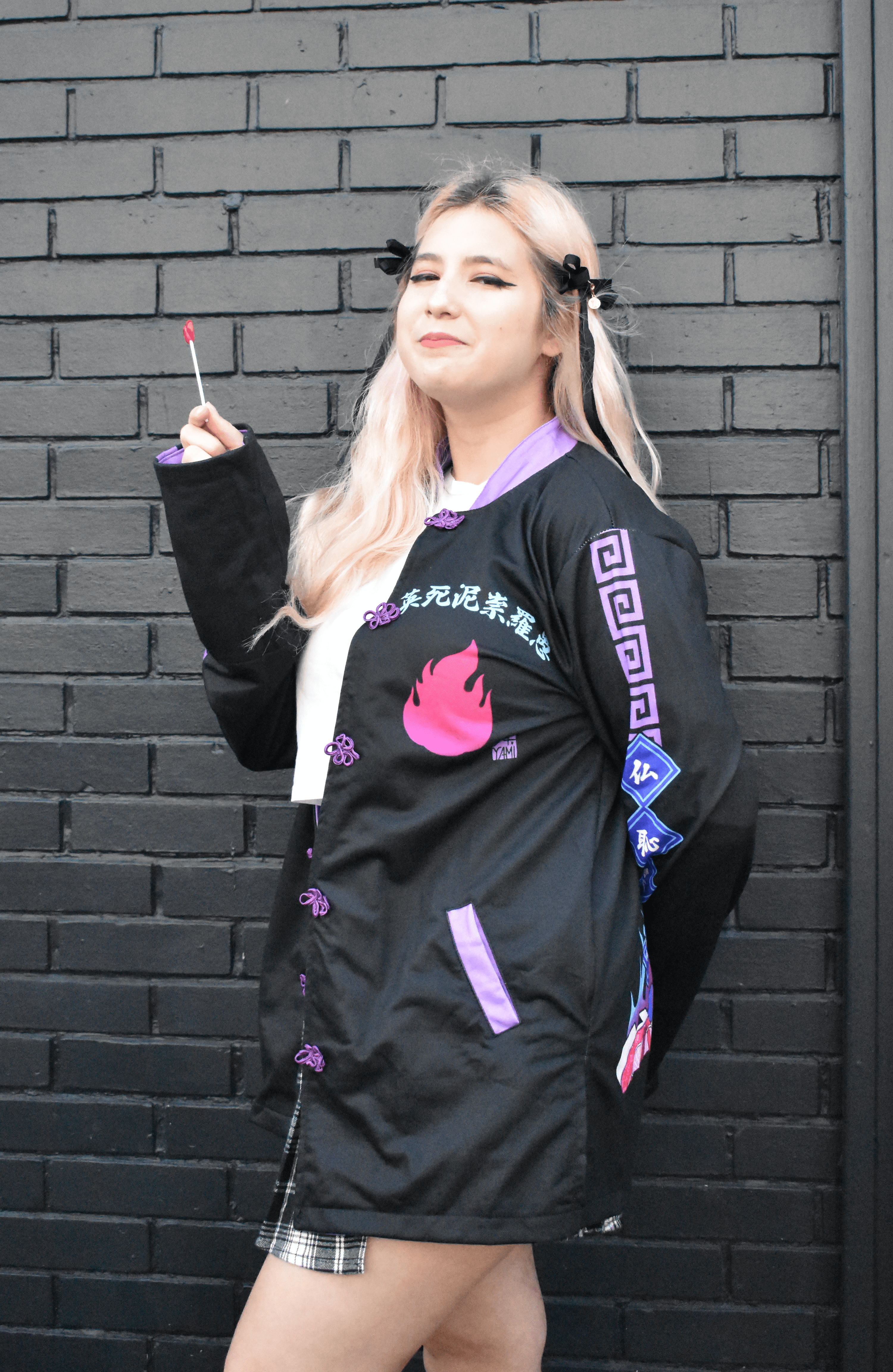 ACDC Rag ACDC Rag X A. Yami Neo-Asian Kawaii Long Jacket Kawaii Gifts