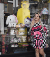 ACDC Rag ACDC Rag x Gloomy Bear Checkered T-Shirt Kawaii Gifts 2000000056203